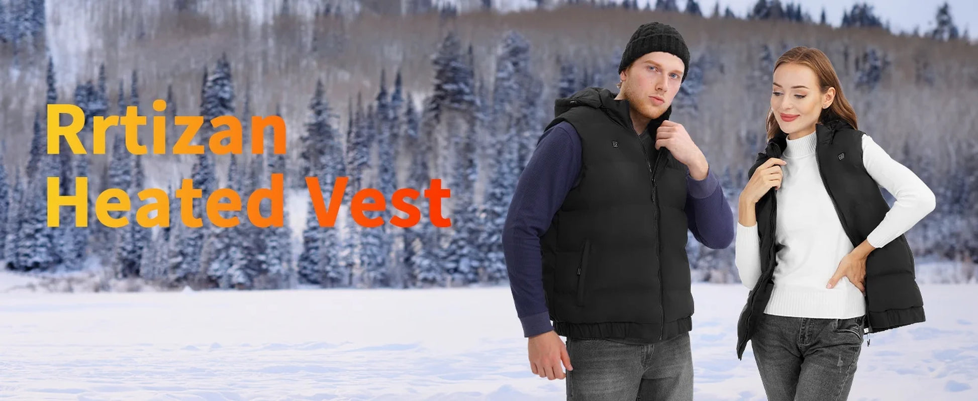 Detachable Hooded Fleece, Heated Vest (Men'S)